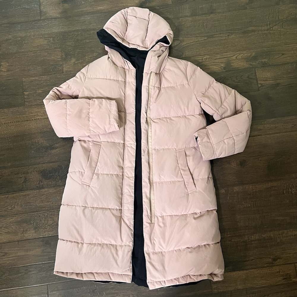 Zara Basic Outerwear Small Down Feather Duvet Puf… - image 1